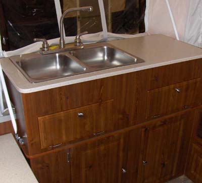 Flagstaff 425D double-sink customization