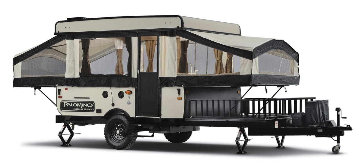 What are some highly rated Fleetwood pop-up trailers?