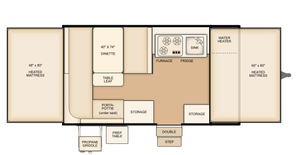 Flagstaff 206STSE floorplan