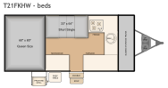 T21FKHW bed layout