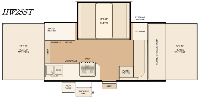 HW25ST floorplan