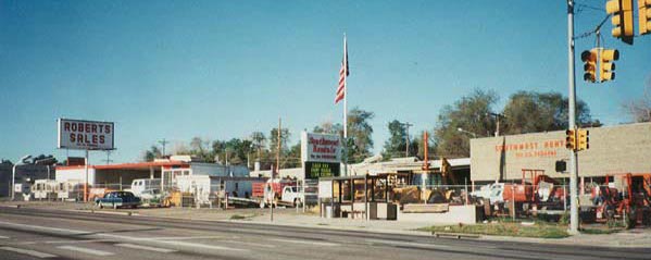 Roberts Sales and Southwest Rentals in 1994
