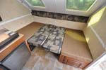 Early Model 2013 Flagstaff T12DDST front dinette bed