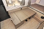 Early Model 2021 Flagstaff 207SE dinette as bed