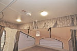 Early Model 2021 Flagstaff 207SE bunk-end light/fan combo