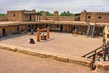 Bent's Old Fort National Historic Site interior