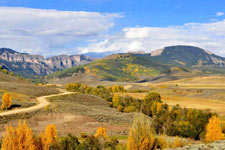 Valley north of Gunnison