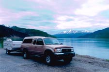 2011 Flagstaff 176ED at Muncho Lake, British Columbia