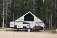 Jim Stark's 2018 Flagstaff T21TBHW at Brainerd Lake's Pawnee Campground