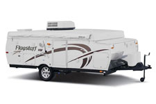 2010 Flagstaff HW25SC with Brisk Air air conditioner