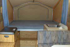 1991 Flagstaff 617SD interior rear view