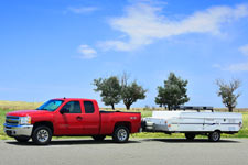 The Zserdins in La Junta with their 2007 Flagstaff 229, 2018