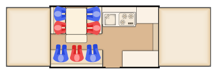 228 dinette configuration