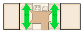 80" dinette floorplan