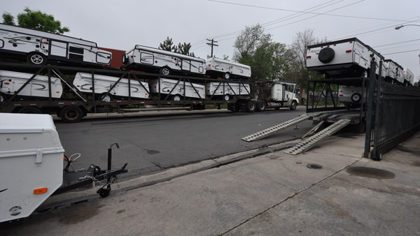 Double-decker delivery times two