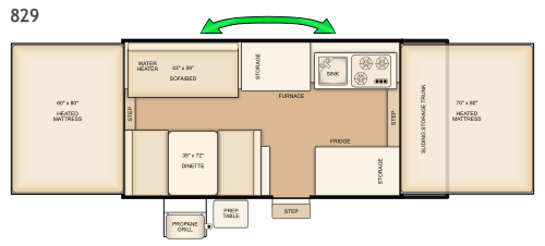 Flagstaff 829 Custom rebuild layout