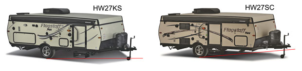 HW27KS versus HW27SC step