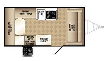 2015 Palomino 14ULC floor plan