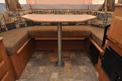 single pedestal table example