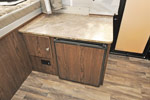 2018 Flagstaff 205 fridge corner