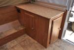 Flagstaff 206LT storage cabinet by door