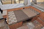 2016 Flagstaff 227 dinette as a bed