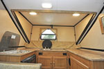 2017 Flagstaff T21FKHW dormer interior space
