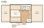 Flagstaff 176ED floorplan