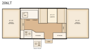 Flagstaff 206LT floorplan