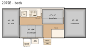 Bed Layout for this model