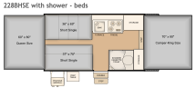 Bed Layout for this model