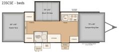 Bed Layout for this model