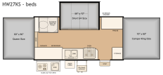 Bed Layout for this model