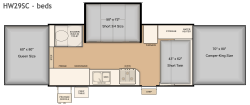 Bed Layout for this model