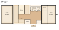 Flagstaff 191MT floorplan