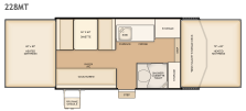 Flagstaff 228MT floorplan
