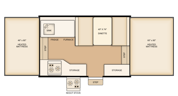 Flagstaff 206LTD floorplan