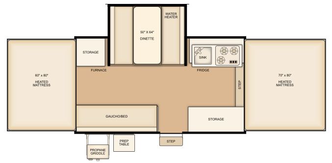 Flagstaff 228D floorplan