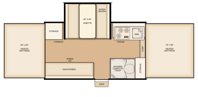 Flagstaff 231MT floorplan