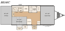 Bed Layout for this model