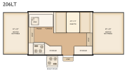 206LT floorplan