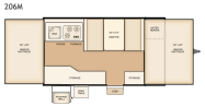 Flagstaff 206M floorplan