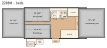 Bed Layout for this model