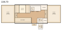 Flagstaff 228LTD floorplan