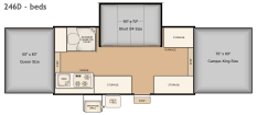 Bed Layout for this model