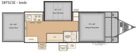 Bed Layout for this model