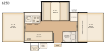 Flagstaff 625D floorplan thumbnail