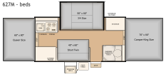 Bed Layout for this model