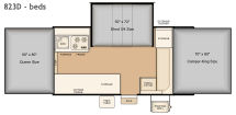 Bed Layout for this model