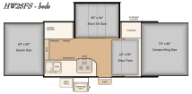 Bed Layout for this model